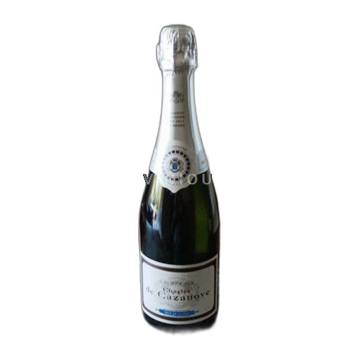 Šampanja Šampanjec Charles de Cazanove Tête de  Neleten.