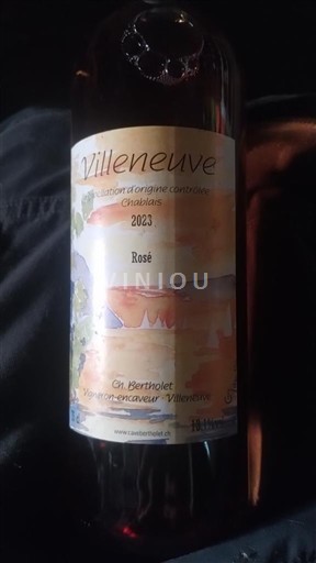 Vaud Chablais AOC Bertholet Villeneuve 2023