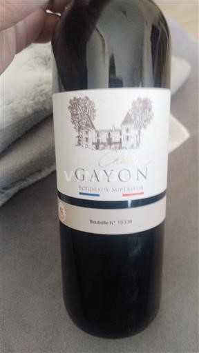 Bordeaux Bordeaux superiore Château Gayon 2020