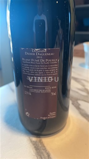 Loirevallei Pouilly-fumé Didier Dagueneau 2011