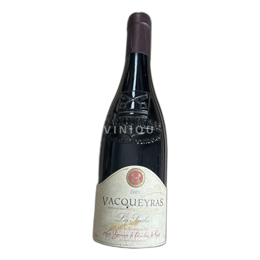 Rhône-dalen Vacqueyras Les Vignerons de l'Enclave des Papes Les Saules 2003