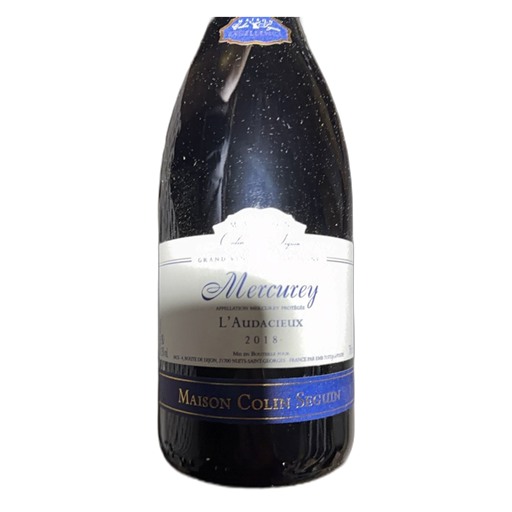 Burgundija Mercurey Maison Colin Seguin L'Audacieux 2018