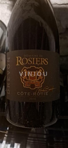 Rhône Valley Côte-Rôtie Domaine Rosiers Drevon 2016