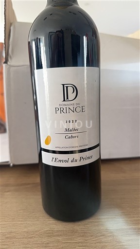 Tây Nam Cahors Domaine Prince l'Envol du Prince 2022