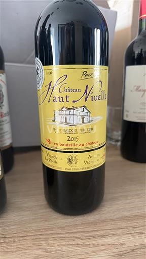 Burdeos Bordeaux superior Château Haut Nivelle 2019