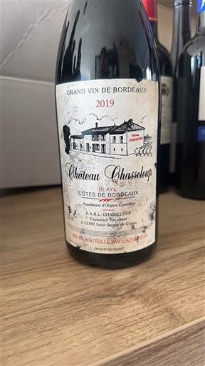 Bordeaux Blaye-côtes-de-bordeaux Château Chasseloup 2019