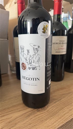 Bordeaux Côtes de Bourg Le Bégotin 2018
