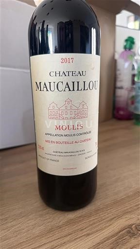 Bordeaux Ni doloceno Maucaillou 2017