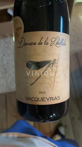 Rhônen laakso Vacqueyras Domaine La Libellule 2020