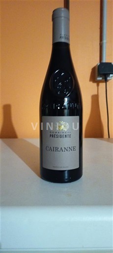 Rhônen laakso Cairanne Le Président 2022