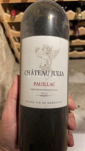 Bordeaux Pauillac Château Julia 2016