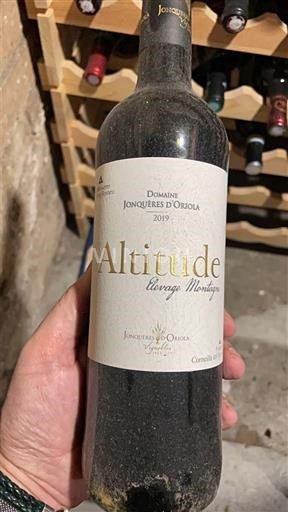Roussillon Côtes-du-Roussillon Domaine Jonquères d'Oriola Altitude Élevage Montagne 2019