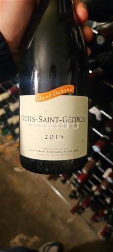 Burgundy Nuits-Saint-Georges David Duband 2015