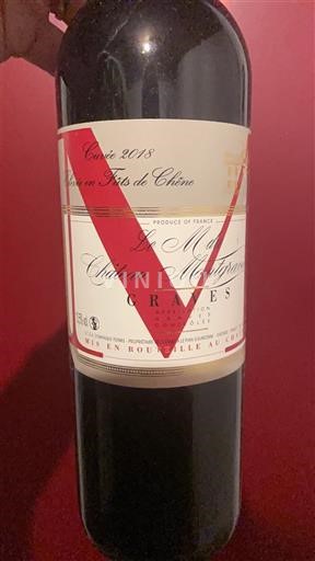 Bordeaux Graves Château Montgravier Le M de Montgravier 2018