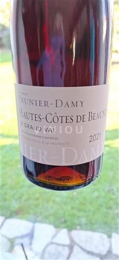 Burgundija Hautes Côtes de Beaune Prunier-Damy Le Grand Val 2021