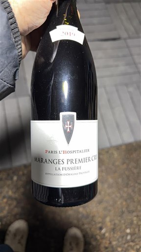 Wines Rouge sec La Fussière Paris L'Hospitalier 2019 France Burgundy Maranges AOC Premier Cru