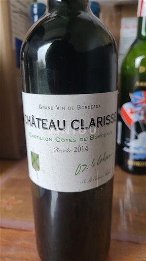 Bordeaux Castillon-côtes-de-bordeaux Château Clarisse 2014