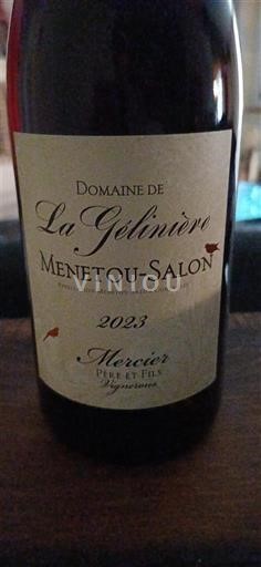 Loire Valley Menetou-Salon Domaine La Gélinière 2023