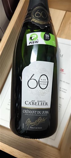 Jura Crémant-du-Jura Marcel Cabelier 60 Élevé en Fûts de Chêne Không niên vụ