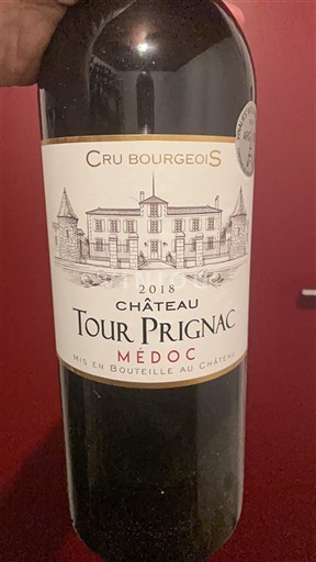 Bordeaux Médoc Tour Prignac 2018