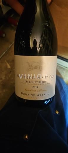 Borgoña No especificado Premier Cru Domaine Arlaud Les Blanchards 2014