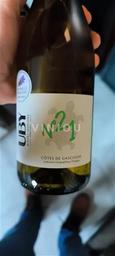 Sudoeste Côtes de Gascogne Domaine Uby Numéro 21 Sin añada