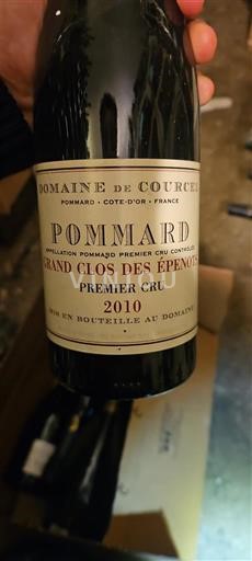 Burgundi Pommard Premier Cru Domaine Courcel Grand Clos des Épenots 2010