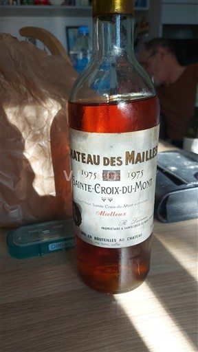 Burdeos Sainte-Croix-Du-Mont Château S Mailles 1975