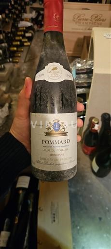 Burgundi Pommard Domaine André Montille Clos des Pavillons 1996