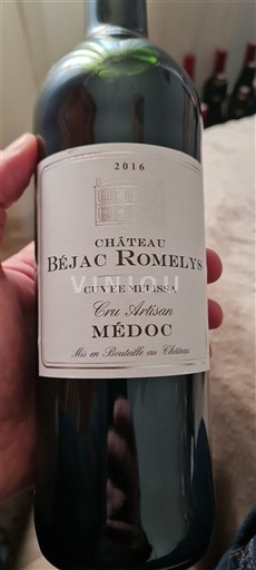 Bordeaux Médoc Château Béjac Romélys Melissa 2016