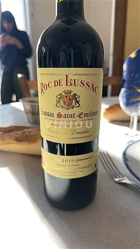 Bordeaux Lussac-Saint-Émilion Roc de Lussac Druides 2019