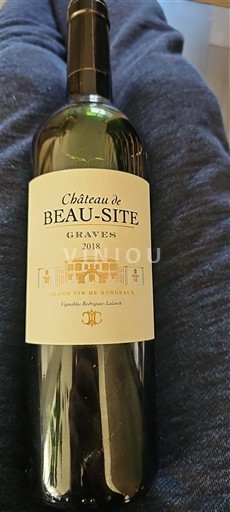 Burdeos Graves Château Beau-Site 2018