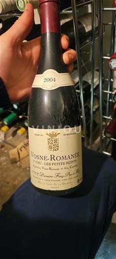 Borgoña No especificado Premier Cru Domaine Franz Giraud Les Petits Monts 2004