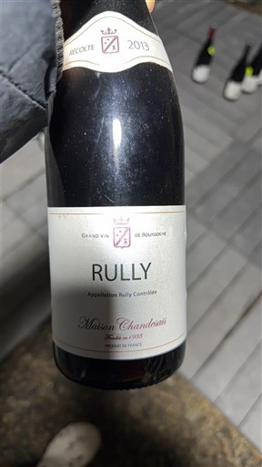 Burgund Rully Maison Chanzy 2013