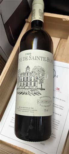Languedoc ja Roussillon Pays d'Oc Domaine Sainte-Rose 1999