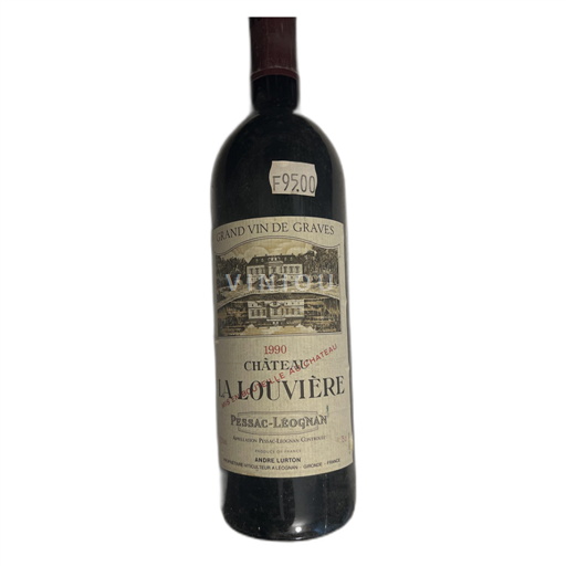 Bordeaux Pessac-Léognan Château La Louvière 1990