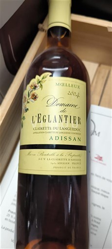 Linguadoca Clairette del Languedoc Domaine L'Églantier 2004