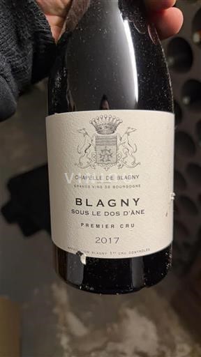Bourgogne Blagny Premier Cru Chapelle de Blagny Sous le Dos d'Ane 2017