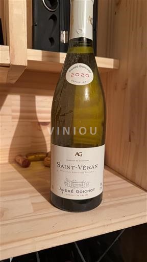 Burgundy Saint-Véran André Goichot 2020