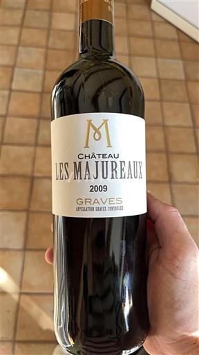 Burdeos Graves Château Les Majeureaux 2009