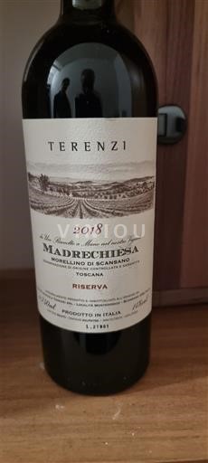 Toscana Morellino di Scansano Terenzi Madrechiesa 2018