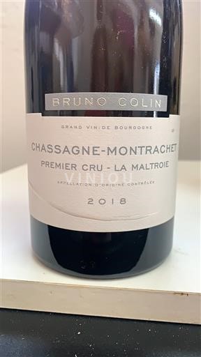 Bourgogne Chassagne-montrachet Premier Cru Bruno Colin Premier Cru - La Maltroie 2018