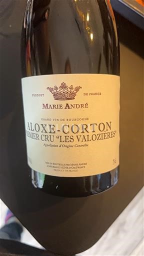 Bourgondië Aloxe-Corton Premier Cru Marie André Premier Cru Les Valozières 2015