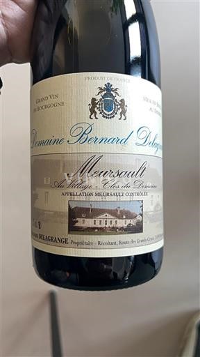 Burgund Meursault Domaine Bernard Delagrange Au Village Clos du Domaine 2023