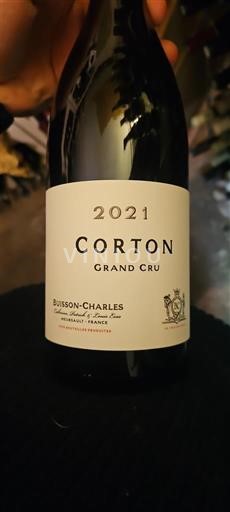 Borgoña Corton Grand Cru Buisson-Charles 2021