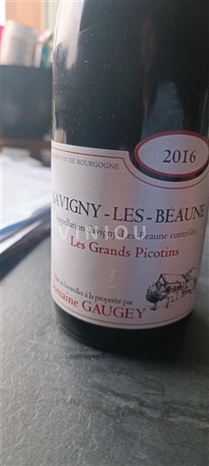 Burgund Savigny-lès-Beaune Domaine Gaugey Les Grands Picotins 2016