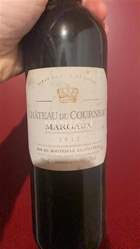Burdeos Margaux Château Cournau 2012