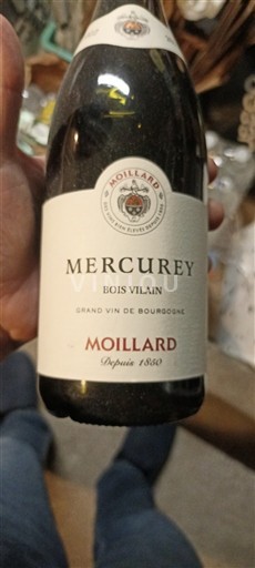 Bourgogne Mercurey Moillard Bois Vilain 2022
