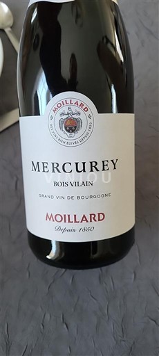 Burgundija Mercurey Moillard Bois Vilain 2022