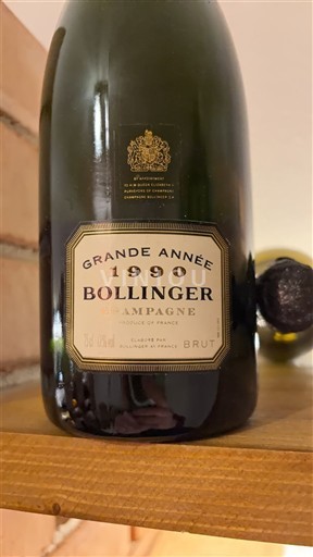 Šampanja Šampanjec Bollinger Grande Année 1990